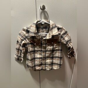 Osh kosh button up long sleeve shirt
